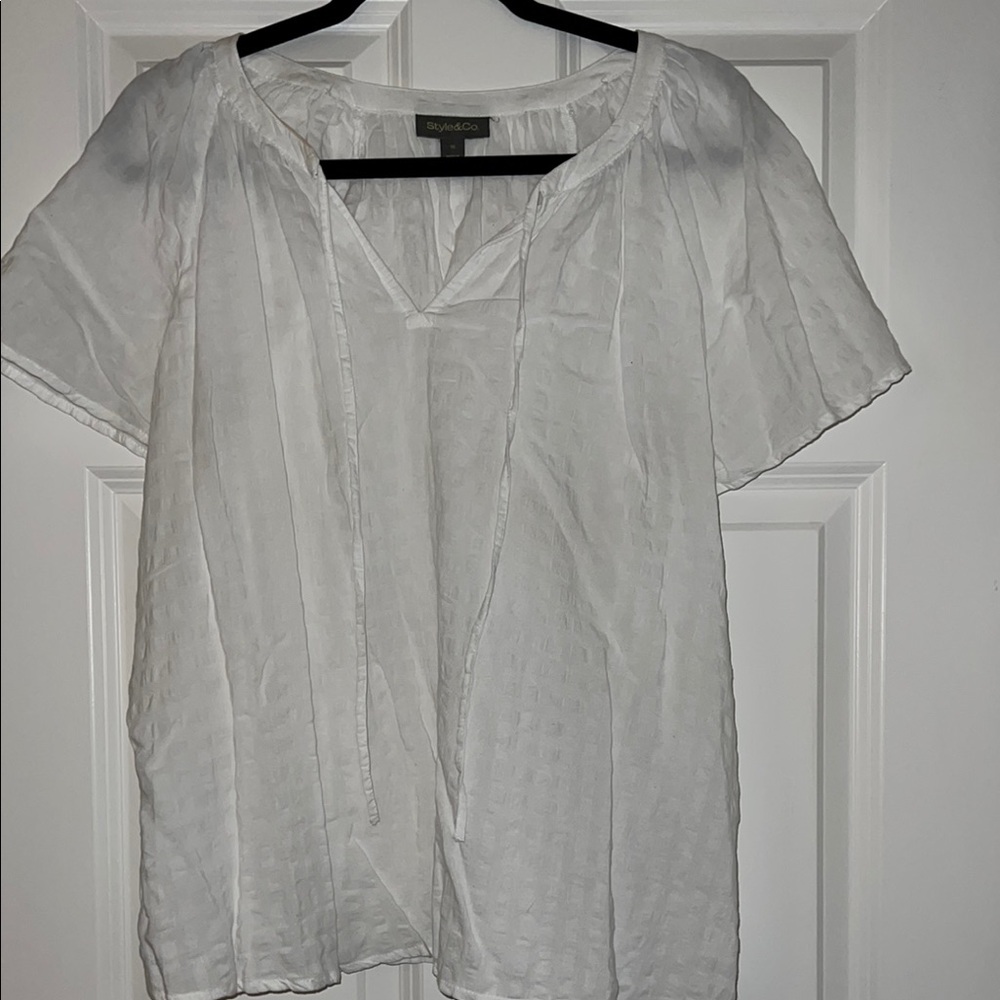 White Women's Top